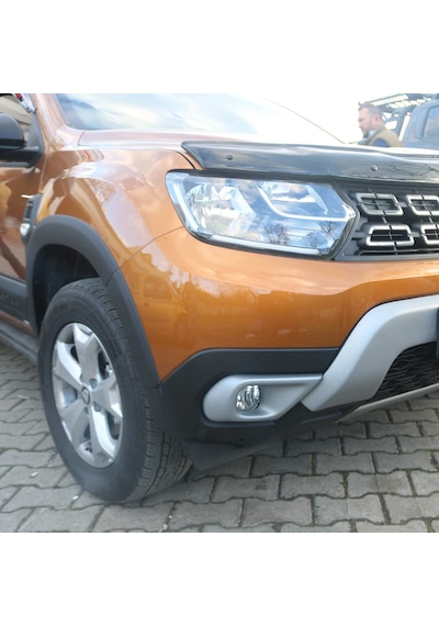 Cappafe Dacia Duster Sis Farı Çerçevesi Mat Gri 2018 Ve Üzeri