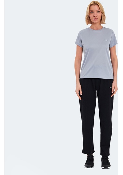 Slazenger RACING Kadın  Açık Gri Tişört