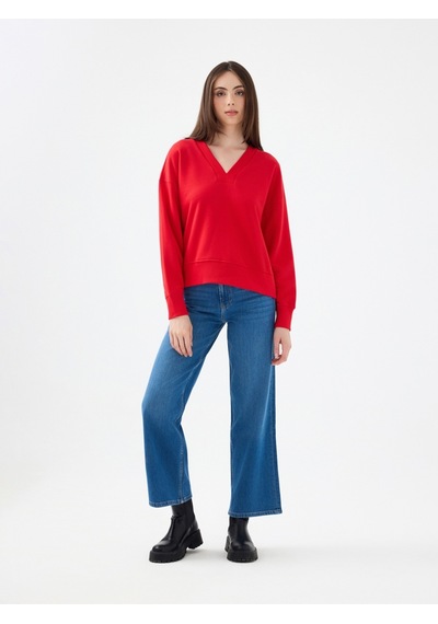 Bella Regular Fit Kadın Pantolon Denim