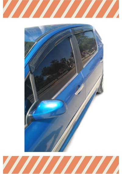 Peugeot 307 Hb Tüm Modellerine Özel 4'lü Mügen Tip Cam Rüzgarlığı