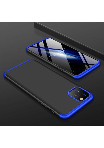 Apple Uyumlu iPhone 11 Pro Kılıf Zore Ays Kapak Siyah-gold