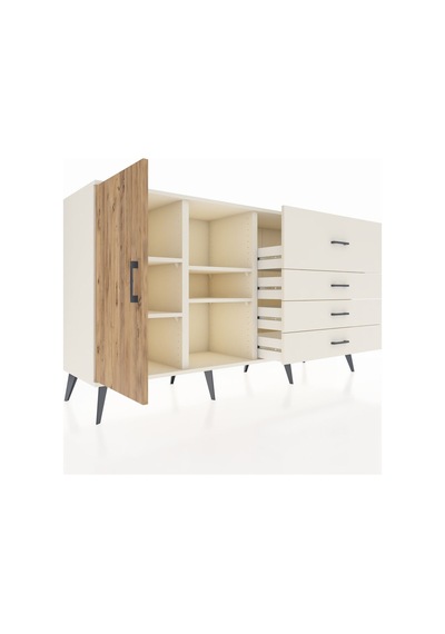 Kronos Konsol 4 Raflı 4 Çekmeceli Tek Kapaklı 176x59x99 Aytaşı-ç Aytaşı-çam/aytaşı Kronos Konsol 4 Raflı 4 Çekmeceli Tek Kapaklı 176x59x99 Aytaşı-ç Aytaşı-çam/aytaşı