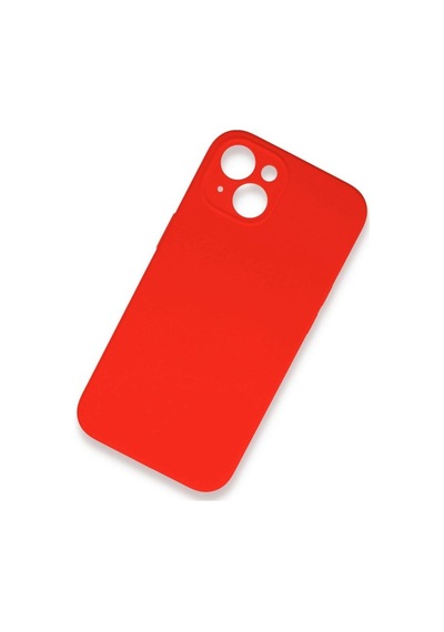 Apple Uyumlu   iPhone 13 Mini Kılıf Lansman Legant Silikon - Kırmızı
