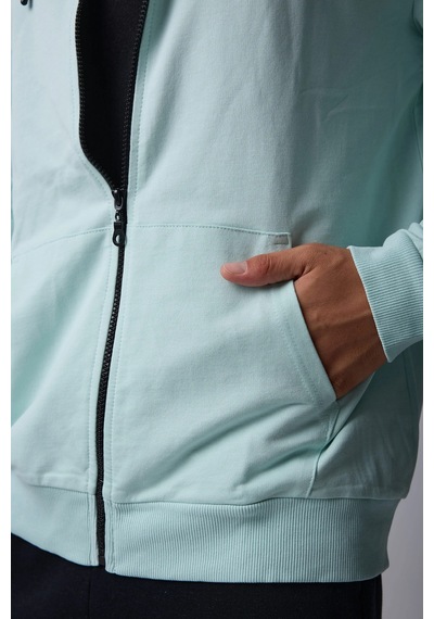 Defys Defy S Erkek Oversize Kapüşonlu Fermuarlı Cepli Sweatshirt Su Yeşili - 527577758 Su Yeşili Defys Defy S Erkek Oversize Kapüşonlu Fermuarlı Cepli Sweatshirt Su Yeşili - 527577758 Su Yeşili