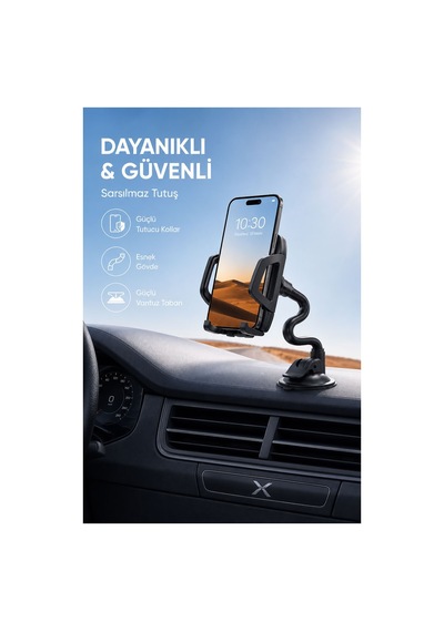 Vantuzlu Telefon Tutucu T40 Çok Renkli