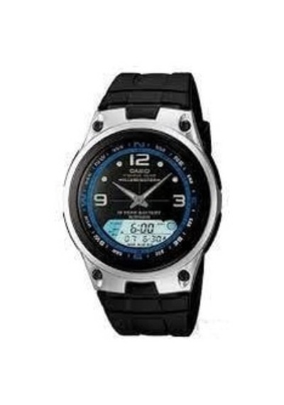 Casio Aw82 Uyumlu Siyah Silikon Saat Kordonu