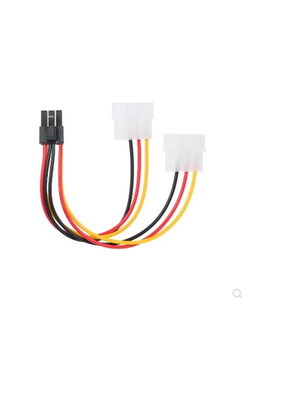6 Pin 4 Pin Molex Sata Power Pci-E Ekran Kartı Kablosu
