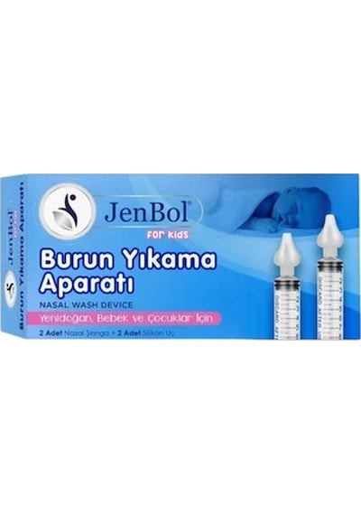 Jenbol Baby Burun Temizleme - Yıkama Şırıngası Aspiratörü