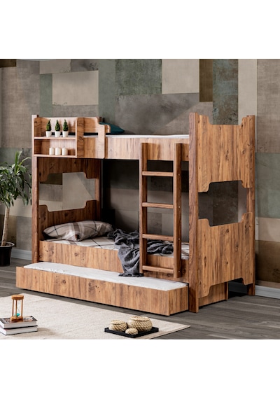 Mdf Profil Ranza , Avrasya Ayrılabilir Ranza , Yavrulu Ranza Ceviz 90 X 200 CM Mdf Profil Ranza , Avrasya Ayrılabilir Ranza , Yavrulu Ranza Ceviz 90 X 200 CM