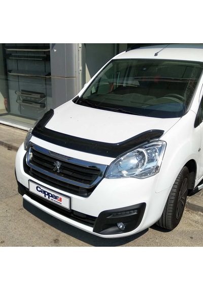 Cappafe Peugeot Partner Ön Kaput Koruyucu Rüzgarlık 4Mm 2015-201