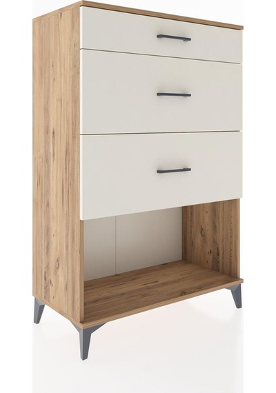 Hyperion Dolap 3 Çekmeceli 88x44x134 Çam-aytaşı Çam