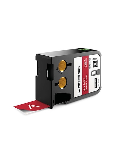 Dymo Xtl Çok Amaçlı Vinil 24 MM X 7 M Kırmızı Beyaz  1868763
