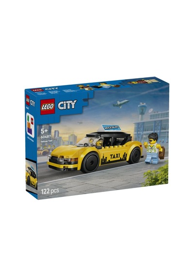 Lego City 60487 Yellow Taxi