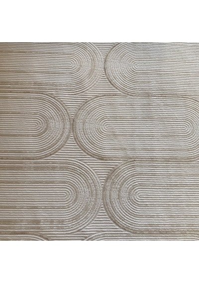 Hoom Rugs İpek 1133 Vizon Akrilik Pamuk Taban Keçeleşmeyen Halı Vizon