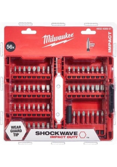 Milwaukee T4932492006 Shock Wave Bits Uç Seti 56 Parça