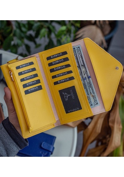 Bk Gift Kişiye Özel İsimli Telefon Ve Bozuk Para Bölmeli Zarf Model Sarı Kadın Cüzdanı, Sevgiliye Hediye, Anneye Hediye