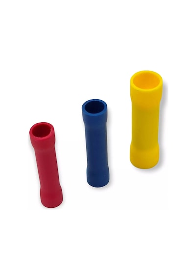 Tby-252 1.5-2.5mm2 İzoleli Kablo Ucu Birleştirici Ek Mufları Mavi 100 Adet