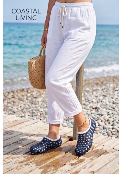 Aqua Stream - Uniseks 36-45 Hızlı Kuruyan Lacivert Beyaz Deniz Ayakkabısı Özel Yuvarlak Kaba... Aqua Stream - Uniseks 36-45 Hızlı Kuruyan Lacivert Beyaz Deniz Ayakkabısı Özel Yuvarlak Kaba...