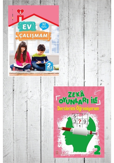 2.sınıf Ev Çalışmalarım +  Zekâ Oyunları İle Derslerimi Öğreniyorum