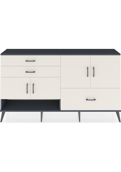 Arges Konsol 3 Raflı 3 Çekmeceli 4 Kapaklı 176x30x99 Antrasit-aytaşı Aytası/aytası - Antrasıt Arges Konsol 3 Raflı 3 Çekmeceli 4 Kapaklı 176x30x99 Antrasit-aytaşı Aytası/aytası - Antrasıt