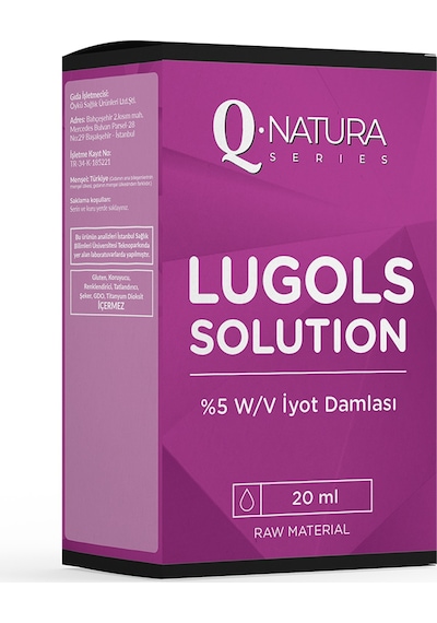 Q Natura Series Lugols Solution % 5 İyot Damla