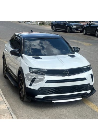 Opel Mokka 2021 Sonrası Uyumlu Batman Yarasa Ayna Kapağı Piano Black Abs Plastik Sağ Sol Takım 00 Şüscaroto Aksesuar
