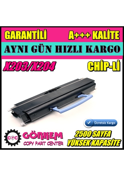 Lexmark X204N Toner Uyumlu (X203A11G)