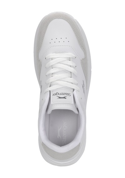 Slazenger Cupra I Kadın Beyaz / Gri Günlük Spor Ayakkabısı Beyaz / Gri