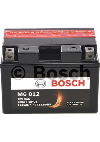 Bosch 9 Ah M6012 Ytz12s-bs Motosiklet Aküsü