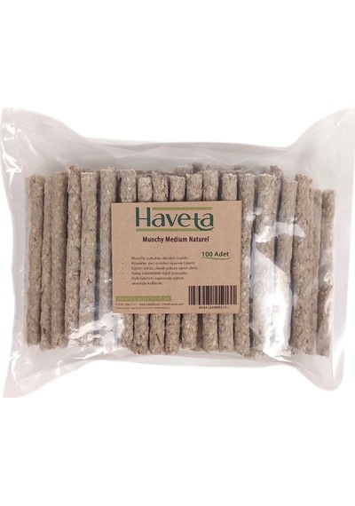 Haveta Munchy Medium Naturel 100 Adet