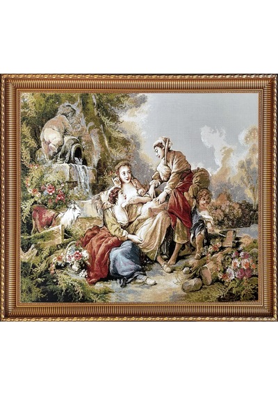 Figüratif Seri-27 Dokuma Goblen Kumaş-Romeo&Juliet5