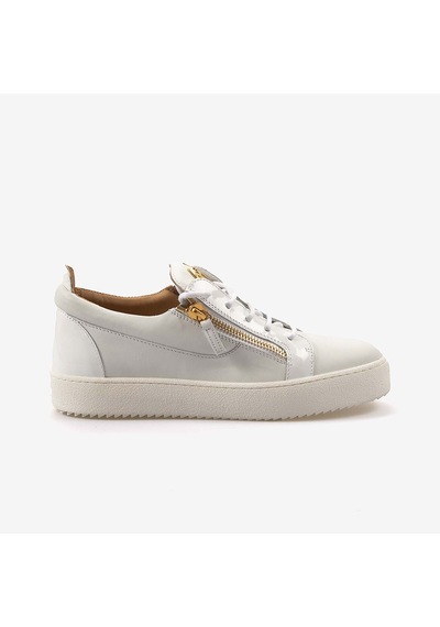 Giuseppe Zanotti Fermuarlı Erkek Spor & Sneaker Ayakkabı Ru00010 Beyaz