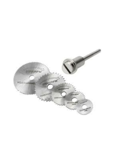 Dremel Matkap Testere Diski 6 Parça Set Ince Kesim Mini Testere H