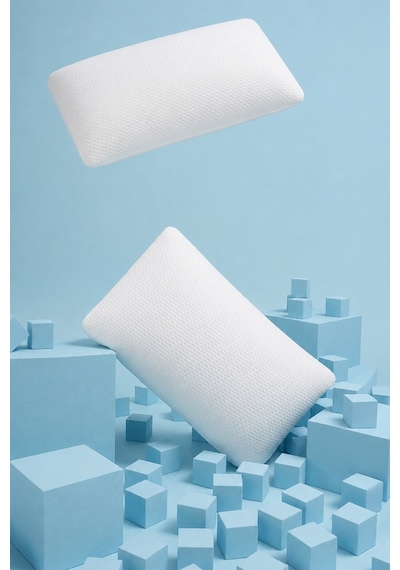 Puffy Resleep Dinç Uyandıran Visco Yastık Beyaz