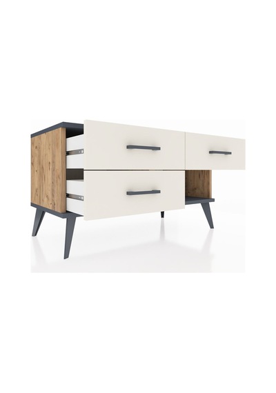 Hyperion Şifonyer 3 Çekmeceli 88x44x48 Çam-antrasit/aytaşı Antrasit/aytaşı Hyperion Şifonyer 3 Çekmeceli 88x44x48 Çam-antrasit/aytaşı Antrasit/aytaşı