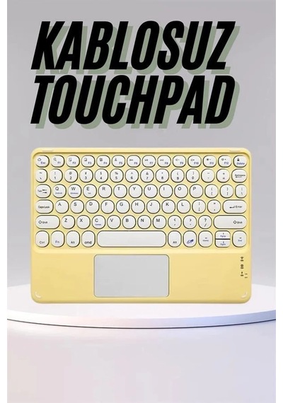 Profesyonel Wifi Q Klavye Bluetooth Klavye Touchpad 10. 8 Inç Yeni Nesil
