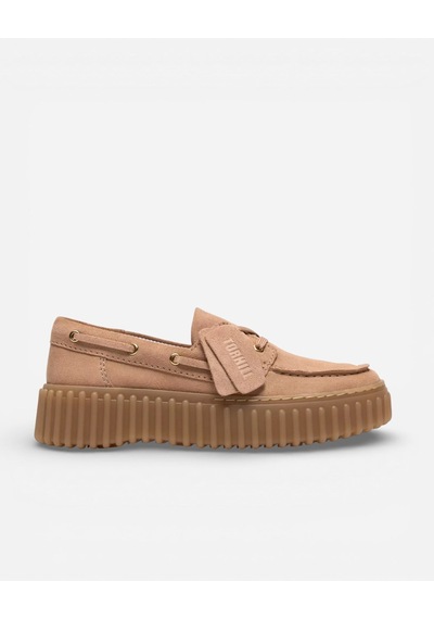 Clarks Torhill Boat Beige Suede Kadın Bej Günlük Ayakkabı 26186301 Bej