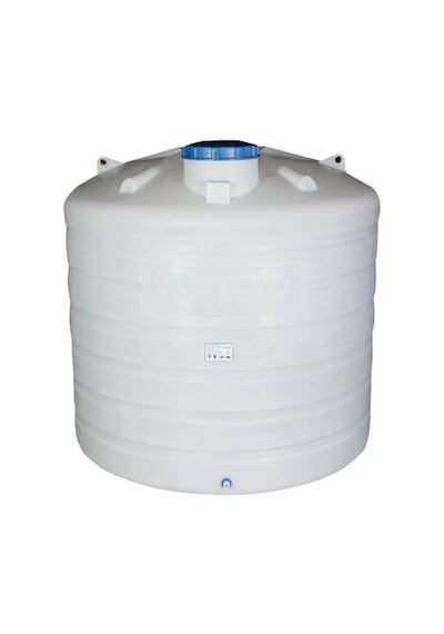 Akro Su Deposu 1000 Litre Dikey Beyaz