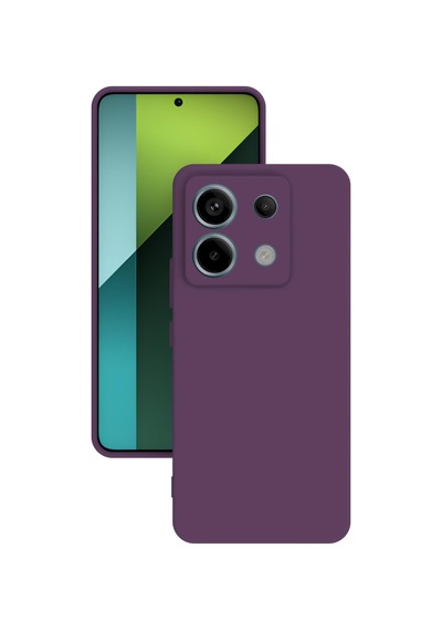 Reeder S19 Max Pro S Zoom Kılıf Kamera Korumalı Silikon Rubber Arka Kapak Mor