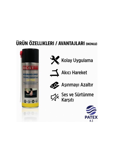 Best Dexpa Silikon Bazlı Koşu Bandı Yağlayıcı Bakım Spreyi 2'li / Sessiz Çalışma, Uzun Ömür