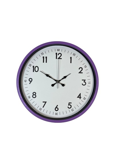 36 Cm Mor Dekoratif Duvar Saati Diğer 88918100