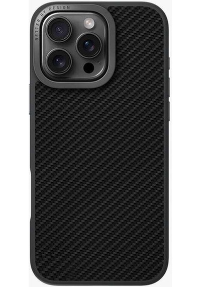 Apple Uyumlu iPhone 16 Pro Max Kılıf Keva Max Serisi Armaid Fiber Standlı Magsafe Özellikli Magclick Premium