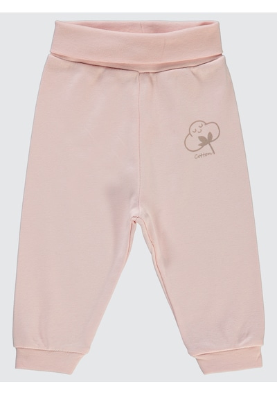 Civil Baby Bebek Organik Patiksiz Tek Alt 1-12 Ay Pembe Pembe