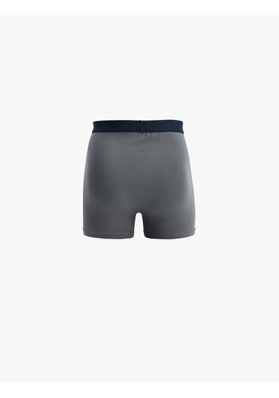 Koton Pamuklu Desenli 3'lü Boxer Seti Bej Desenli 6slm90018mk Ekru Desenli