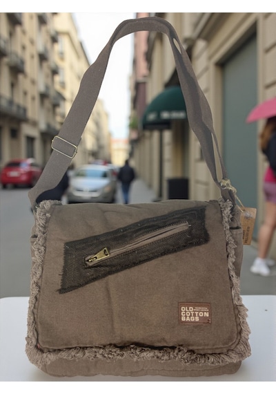 Old Cotton Cargo Vintage Salaş Orta Boy Unisex Günlük Çapraz Postacı Tablet Çantası M 32 Cm X 27 Cm Koyu Kahverengi Old Cotton Cargo Vintage Salaş Orta Boy Unisex Günlük Çapraz Postacı Tablet Çantası M 32 Cm X 27 Cm Koyu Kahverengi
