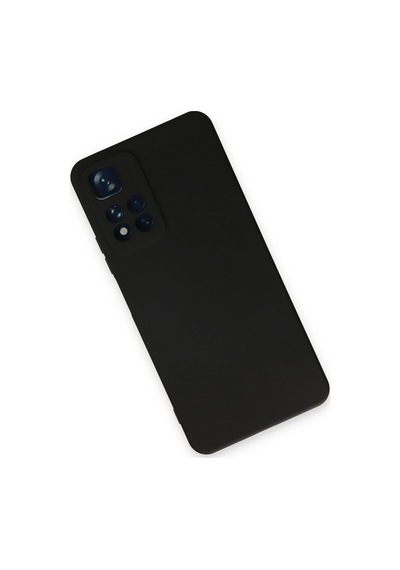 Cosmotex Newface Xiaomi Redmi Note 11 Pro Plus 5g Kılıf Nano İçi Kadife Silikon - Siyah