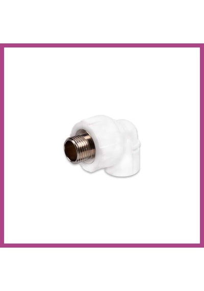 Gees Global Pprc 20mm1/2 Dış Dişli Dirsek 1 Adet Gbzs