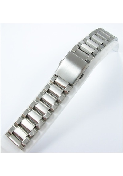 20Mm Çelik Saat Kordonu Yandan Kilitli Spor Metal Saat Kordonu