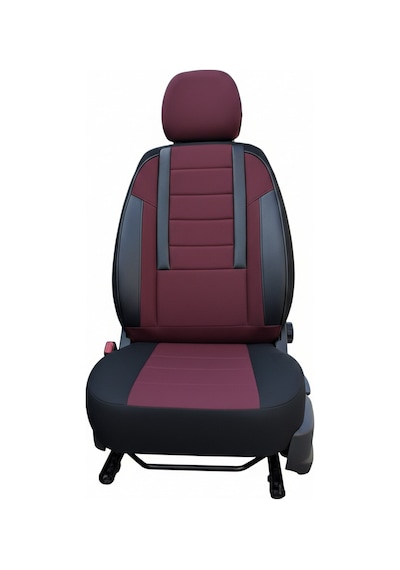 Favori Bordo Serisi Opel Combo İle Uyumlu Tam Set Oto Koltuk Kılıfı Arka Koltuk 2+1