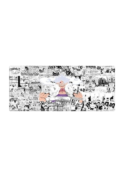 Porge Gaming Mouse Pad 70x30, 90x40 Mouse Pad Xxl Büyük Dikişli Oyuncu Mouse Pad Speed Mousepad One Piece Luffy, 80x30 Cm